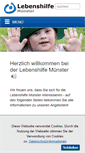Mobile Screenshot of lebenshilfe-muenster.de